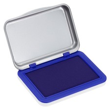 4x3 Inch Stamp Pad, Washable Craft Inkpad Clear Printing, Blue