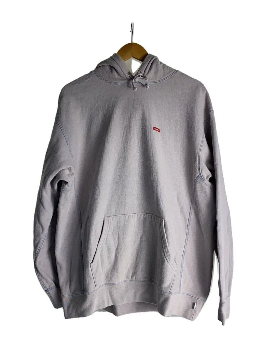 Sweat à capuche Supreme L coton violet uni occasion