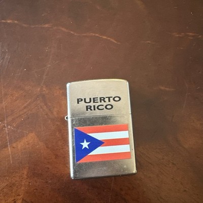 Zippo Puerto Rico Design Never Filled Made In USA Authentic Zippo