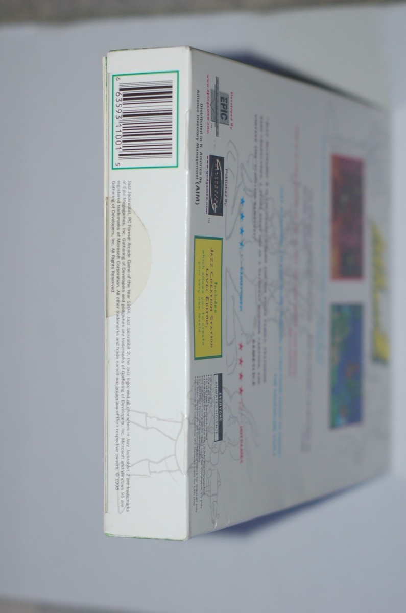 Boîte + Notice Game Boy Advance - Jazz Jackrabbit (ULTRA RARE, Version PAL)
