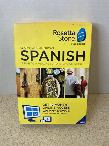 Rosetta Stone Home/office Software 12 Month Spanish Latin America - 第 1/6 張圖片