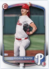 2025 Bowman Chrome Prospect Rookie Andrew Painter #116 Phillies