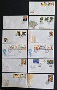 CYPRUS 2019 COMPLETE YEAR FIRST DAY OF COVERS SET
