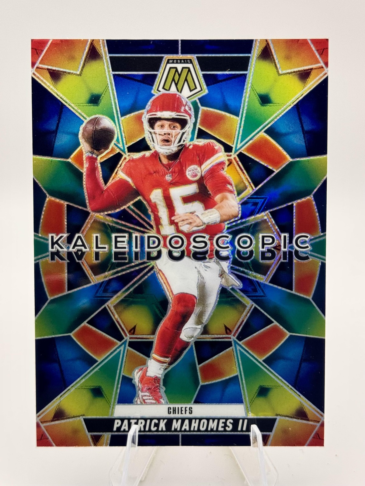 2025 Panini Mosaic #1 Patrick Mahomes II Kaleidoscopic