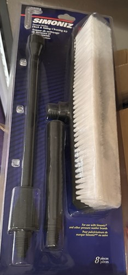 #ad Simoniz Pressure Washer Deck amp; Siding Cleaning Accessory Brush Kit $10.00