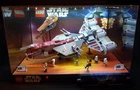 New ListingDisplay Assembled Set, Large Plastic Case for Star Wars Clone Wars with Light an