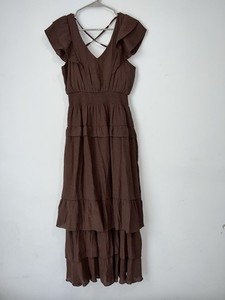 kings road maxi dress Buru x India The Kings Road Ruffle Belt
