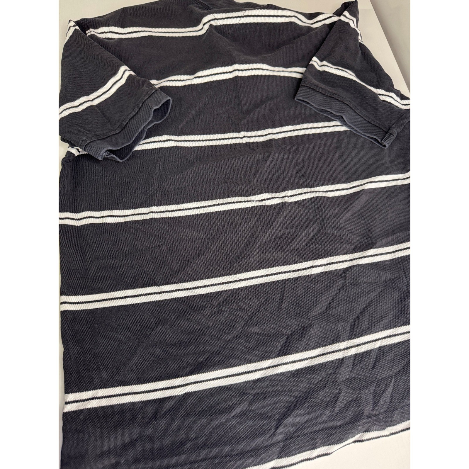 Tommy Hilfiger Ohio State Striped Polo Shirt Mens XL Embroidered Collegiate thumbnail 9