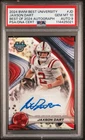 2024 Bowman Best University - Jaxson Dart PSA 10￼ Autograph 9 Ole Miss ￼￼