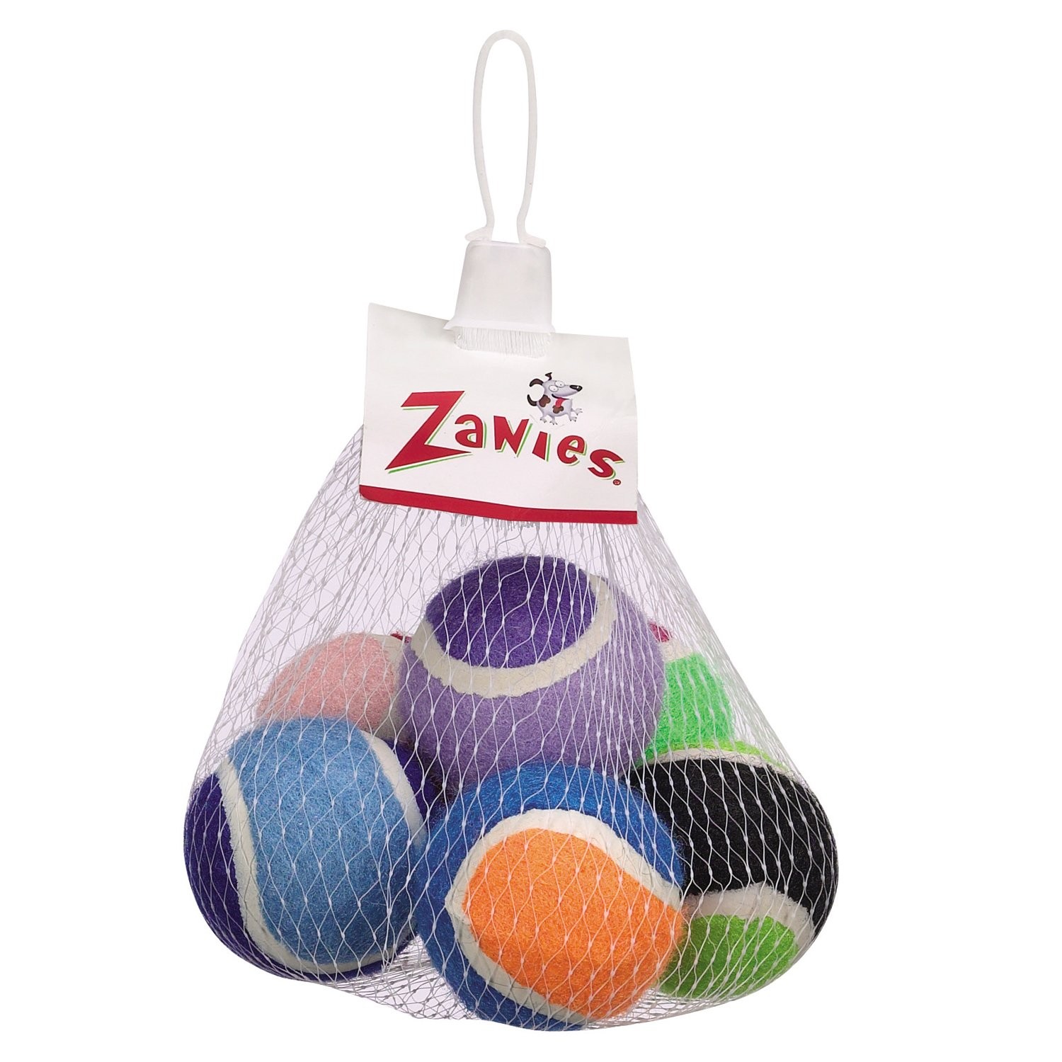 Mini Tennis Balls for Small Dogs 6-Pack 1.5 Inch Fetch Toys for Small Breeds