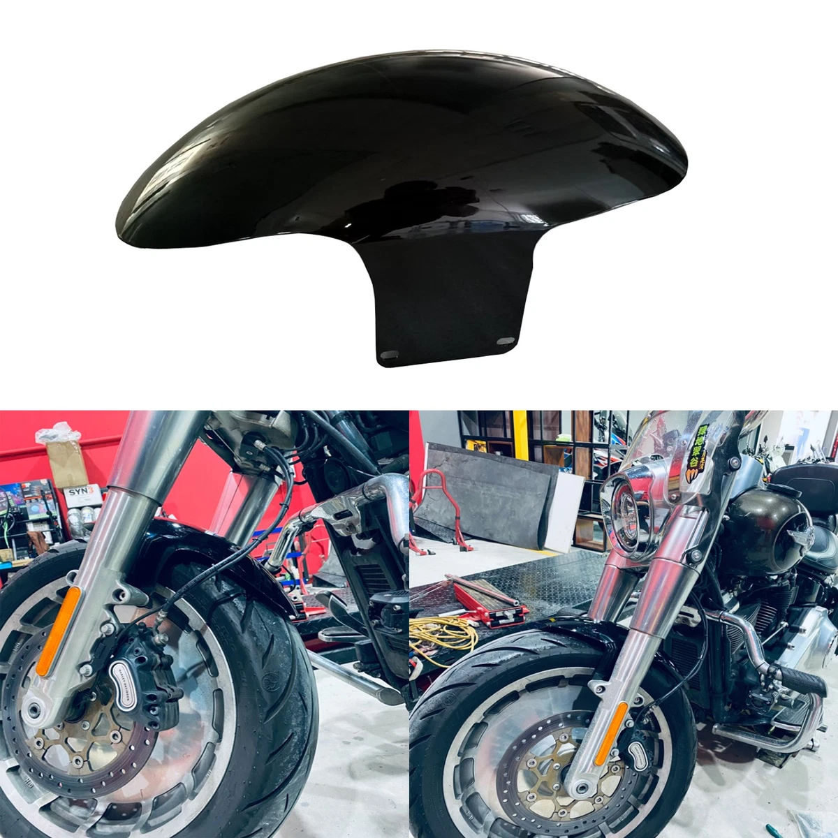 Steel Front Fender Fenders for Harley-Davidson Fat Boy for sale | eBay