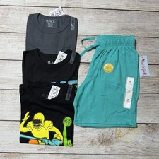 Boys Lot Of Clothes For Spring  Summer Size M 7-8 . NWT 3 S/S Shirts, Shorts