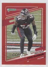 2021 Panini Donruss Press Proof Red Foye Oluokun #236 11pe