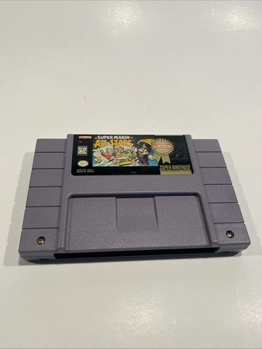 SNES Super Mario All Stars Working Tested Game Only Super Nintendo