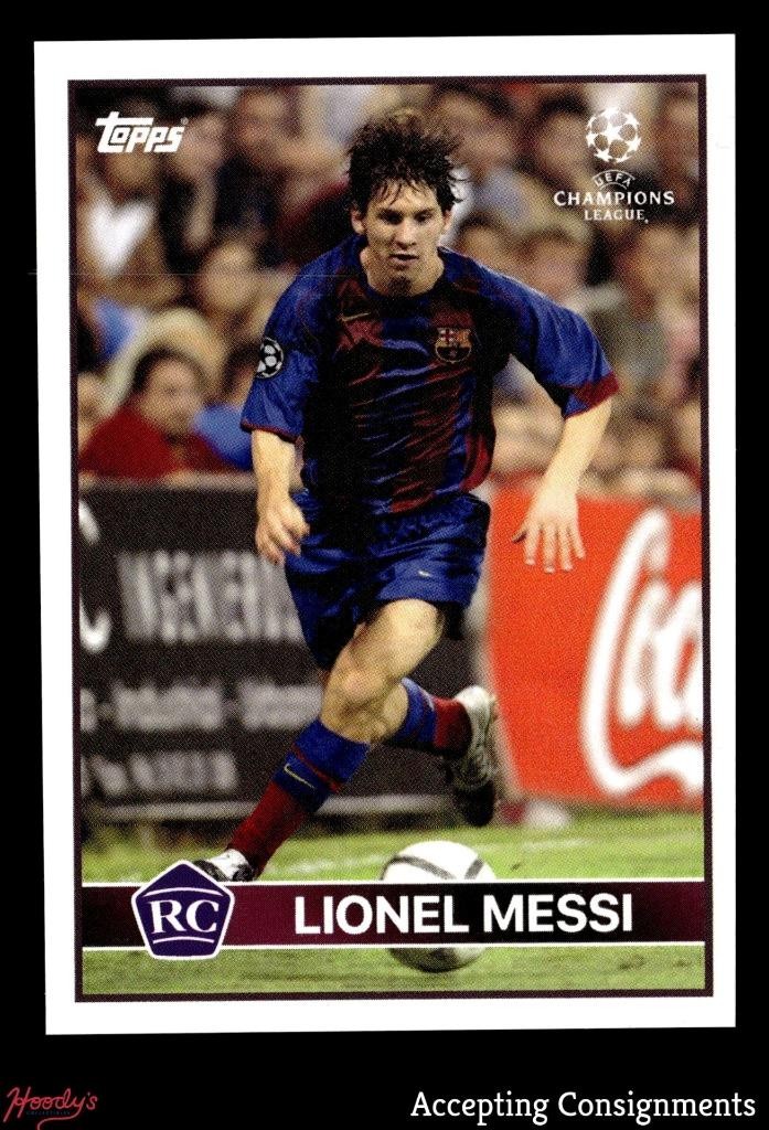 2020-21 Topps The Lost Rookie Cards Lionel Messi FC BARCELONA
