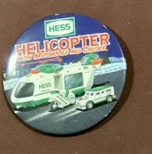 Hess 2001 Helicopter with Motorcycle and Cruiser Pin