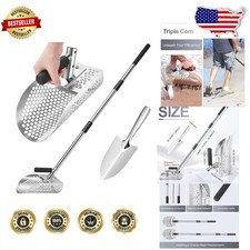 Metal Detector Sand Scoop - Ergonomic Grip, Underwater Treasure Hunting