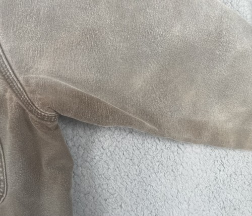Vintage Carhartt Chore Jacket Mens Large Canvas Blanket Lined Distressed C02CHT - Bild 12 von 14