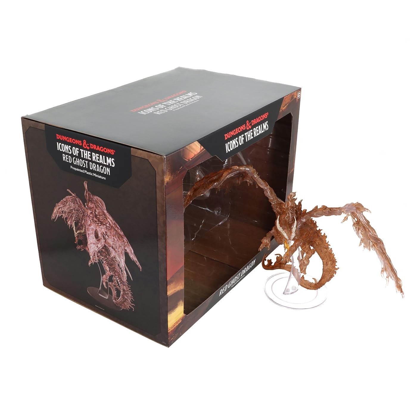 WizKids D-D Icons of The Realms Red Ghost Dragon Dungeons and Dragons Figure 32890₽