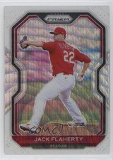 2021 Panini Prizm Tier III White Wave Prizm Jack Flaherty #230 0q3
