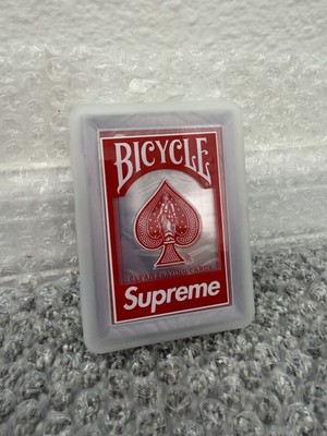Brand New Sealed* - Supreme Bicycle Clear Waterproof Playing Cards