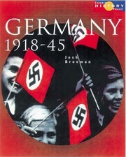 Josh Brooman Longman History Project Germany 1918-1945 P (Paperback) (UK IMPORT)