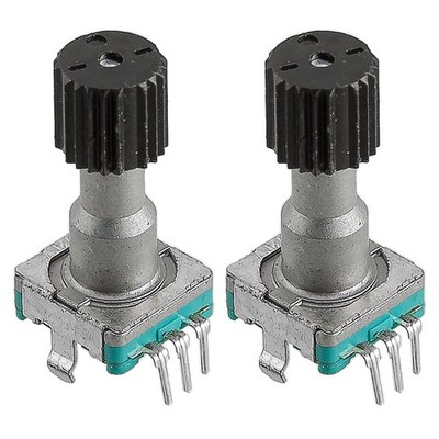 2pcs Front Navigation Knob Rotary Encoder 15 pulses Fit for Highlander BYD