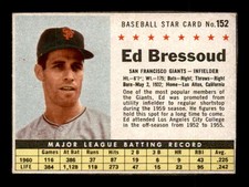 1961 Post #152 Ed Bressoud Box VG/VGEX X2772087
