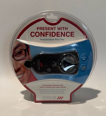 Interlink Electronics Presentation Pilot Pro Wire Remote Control W/Dongle VP6450