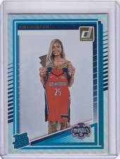 2025 Panini Donruss WNBA #94 Kiki Iriafen Rookie Holo Refractor
