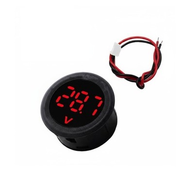 5-100V Two-wire Voltmeter Digital Voltmeter LED Digital Display Circular