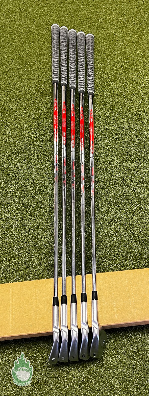 Used Ping Black Dot i59 Forged Irons 5-9 Tour 105g Extra Stiff Steel Golf Set