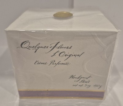 QUELQUES FLEURS L'ORIGINAL by Houbigant 5oz Creme Parfumee~Rare~Factory Sealed 