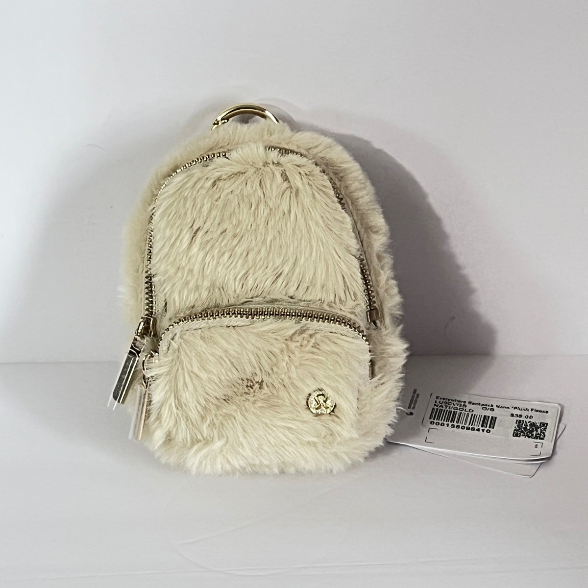 Lululemon Everywhere Backpack Nano Women O/S Natural Plush Fleece