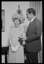 Washington DC Nixon Eisenhower Dollar Presentation Mamie Eisenhower 1971