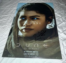 Zendaya Signed 12x18 Photo Dune Chani