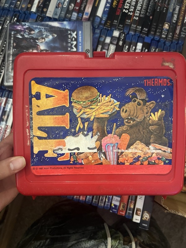Alf Collectible Lunchbox 1987 Without Thermos