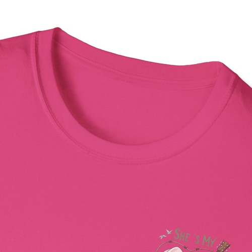 Boho Wildflower Guitar Tee – Free Spirit Floreale T-Shirt per Amanti della Musica e della Natura - Foto 32 di 33