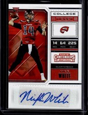 2018 Panini Contenders Draft Picks #280 Mike White