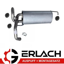 Endschalldämpfer für Fiat Sedici Suzuki SX4 Auspuff 9278