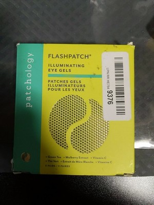 Patchology Flashpatch Illuminating Eye Gels 5 Pairs NEW & SEALED #S12