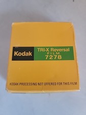 Kodak Super 8 Tri-X Reversal Film 7278 Cartridge 50ft Expired Sealed  Refrig