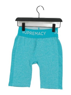 Supremacy Damen Shorts M Blau Nylon Neu Mit Etikett