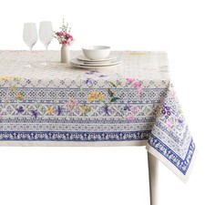 Table Cloth Square Table 100 Cotton 54 x 54 Inches Tablecloth Reusable Decor...