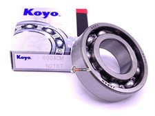 KOYO 6004 CM Deep Groove Ball Bearing, Open Type, No Seals 20x42x12 mm