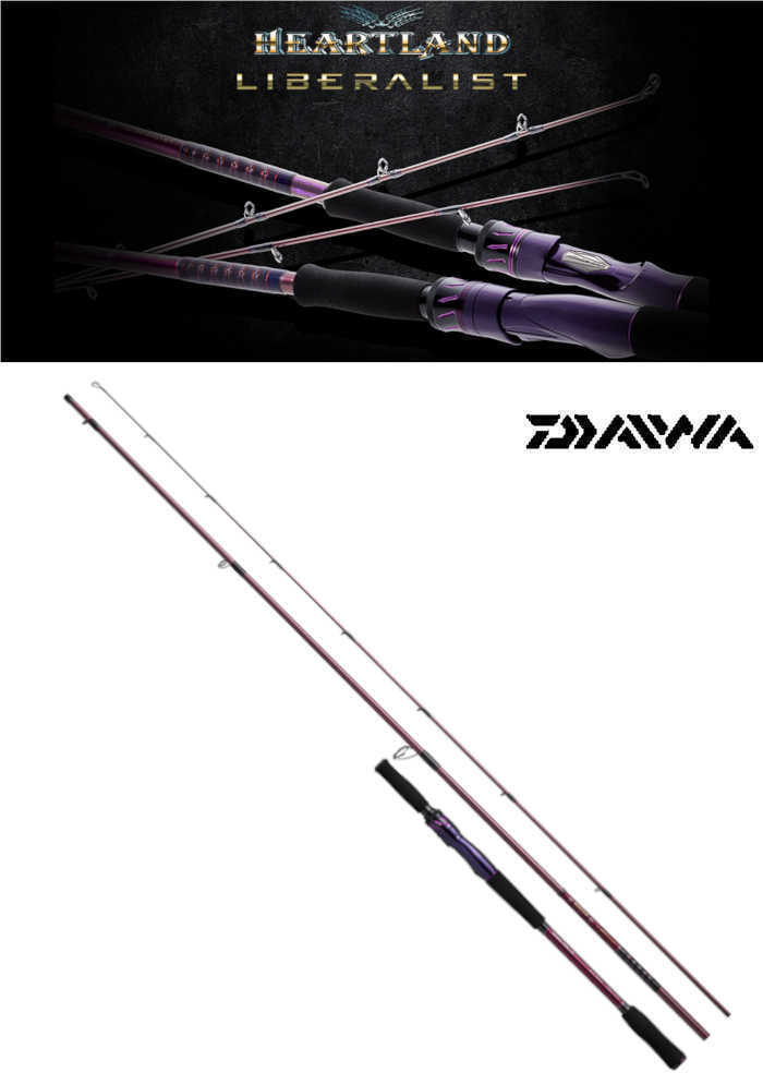 Daiwa Lure Fishing Spinning Rod HEARTLAND LIBERALIST 903ML+