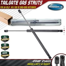 2x Rear Boot Tailgate Gas Struts for VW Golf 1983-1992 Mk II 19E 1G1 191827550A