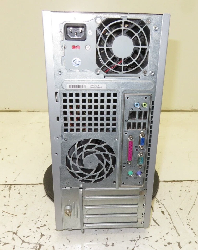 HP Compaq dc5700 Desktop Computer Intel Pentium 4 1GB Ram No HDD - Image 4 of 4
