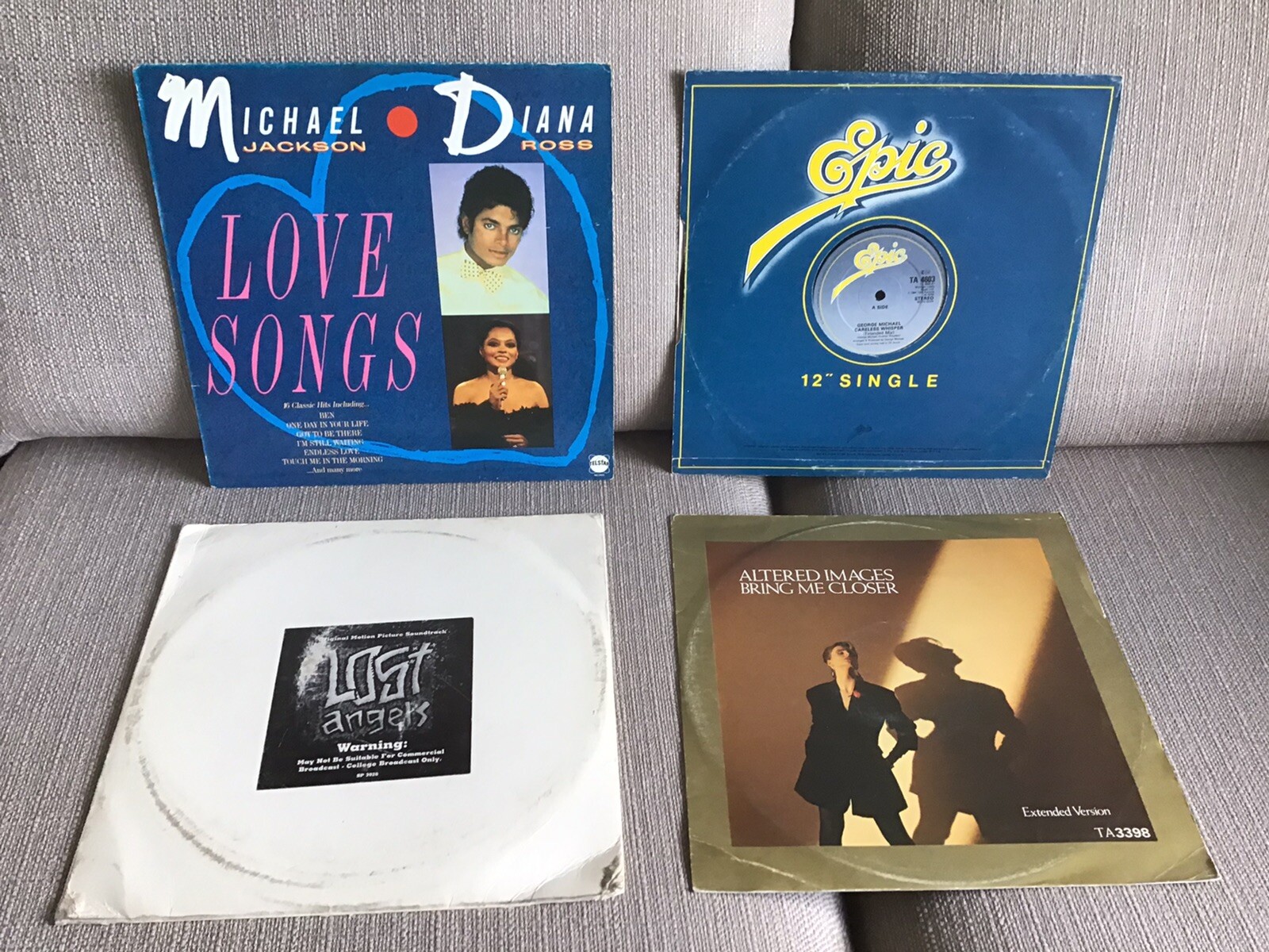 vinyl records job lot 80s.x4-image