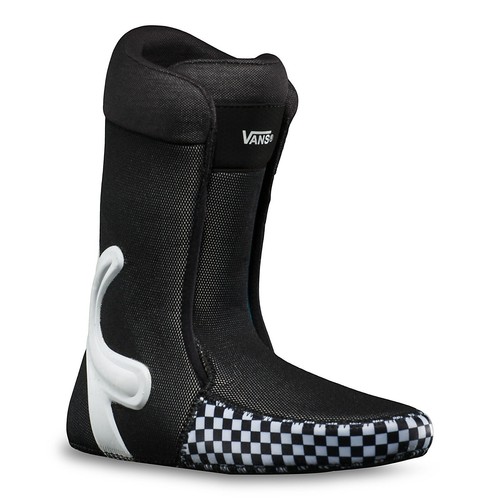 Nueva bota de snowboard para hombre 2025 Vans Aura Pro negra/blanca talla 10 - Imagen 6 de 6
